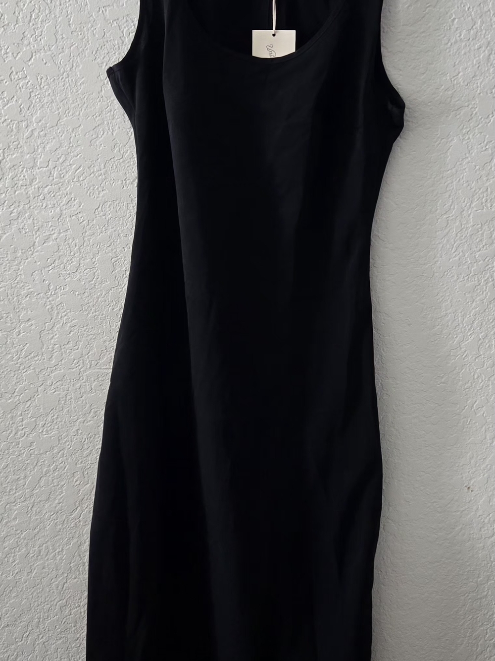 Universal Thread Black Sleeveless Midi Dress